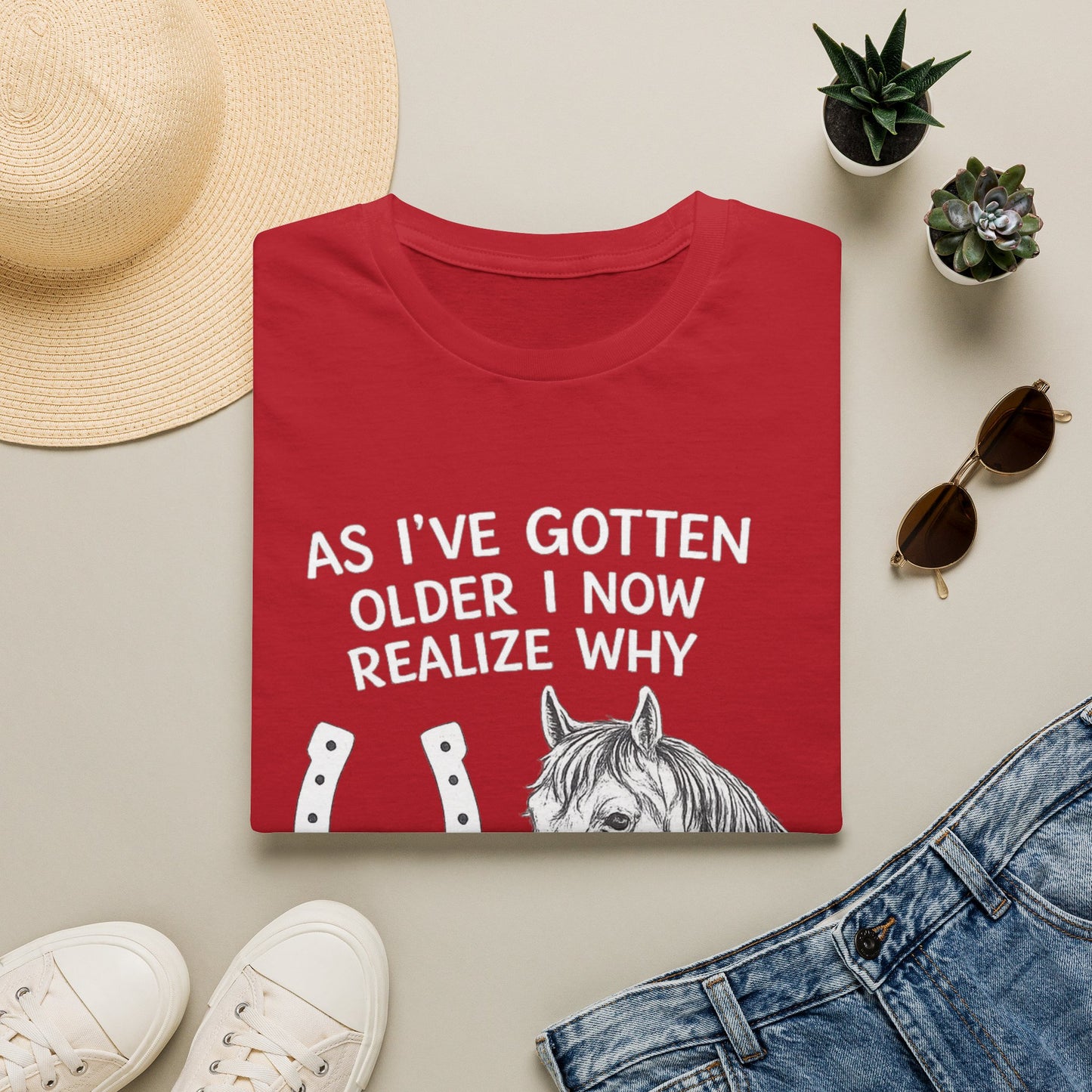WeBeHorseGirls Why Mares Just Pin Their Ears at Everyone T-Shirt