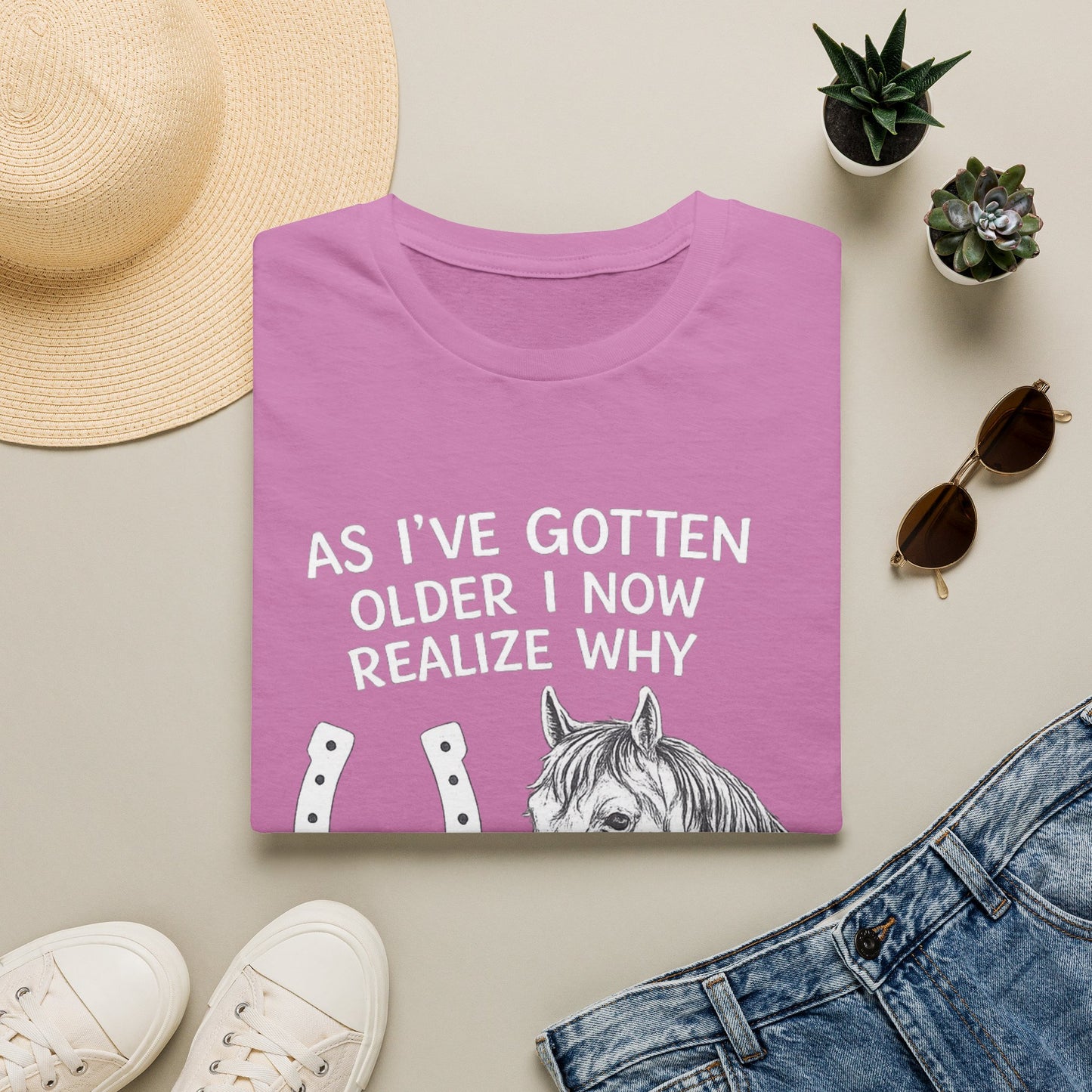WeBeHorseGirls Why Mares Just Pin Their Ears at Everyone T-Shirt