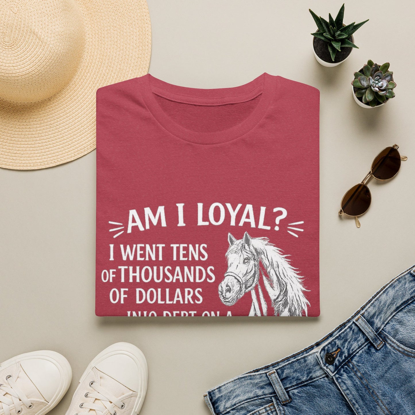 WeBeHorseGirls “Am I Loyal?” T-Shirt