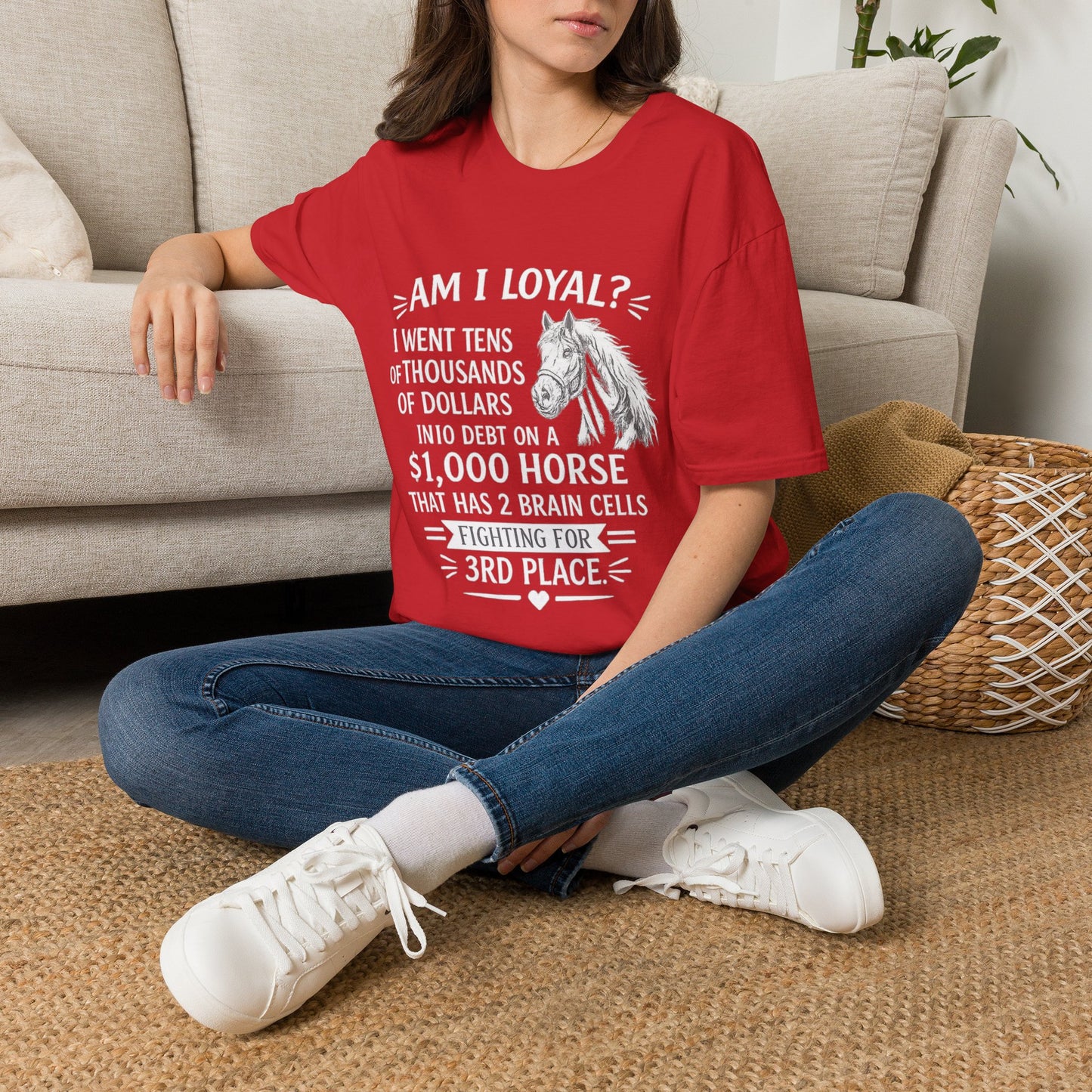 WeBeHorseGirls “Am I Loyal?” T-Shirt