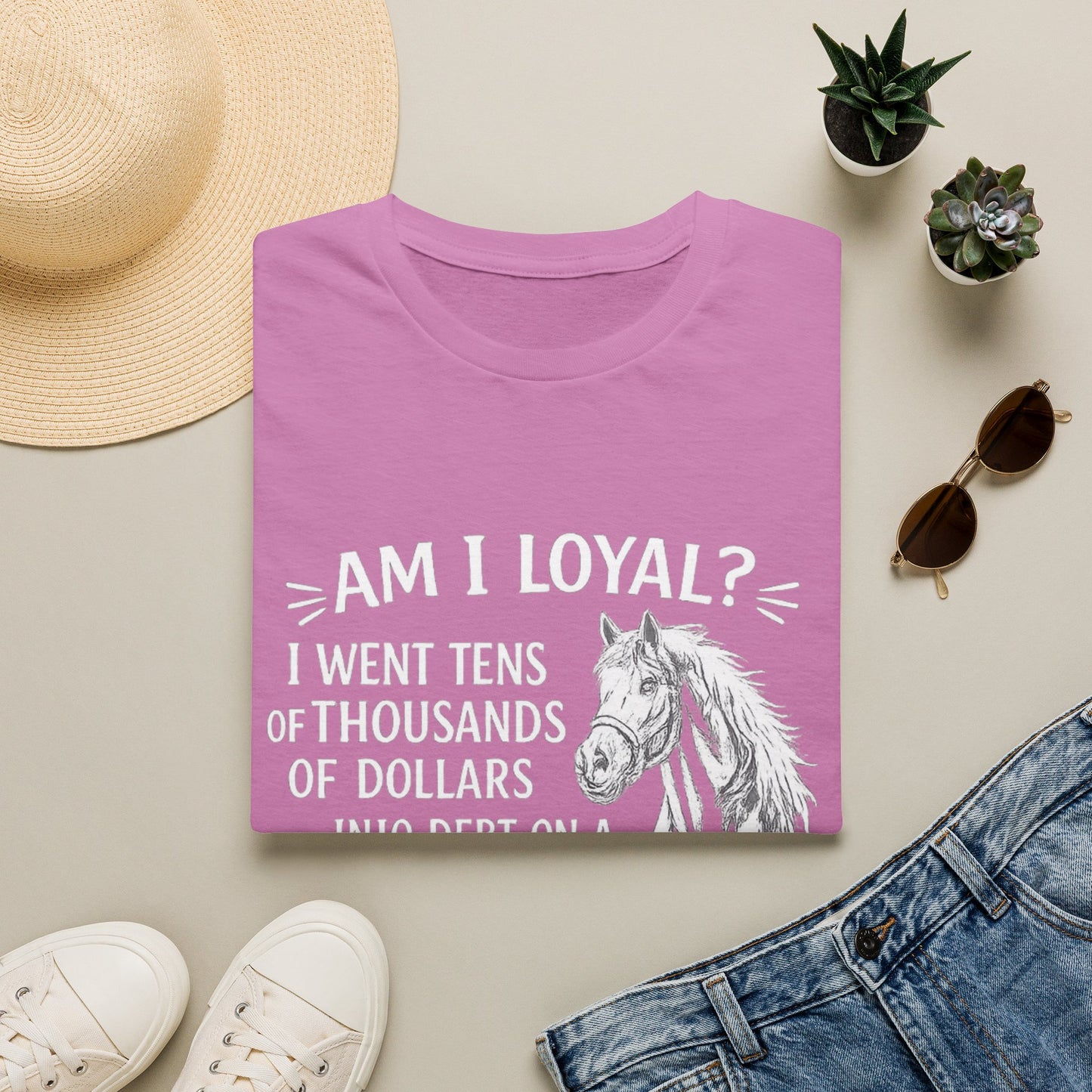 WeBeHorseGirls “Am I Loyal?” T-Shirt