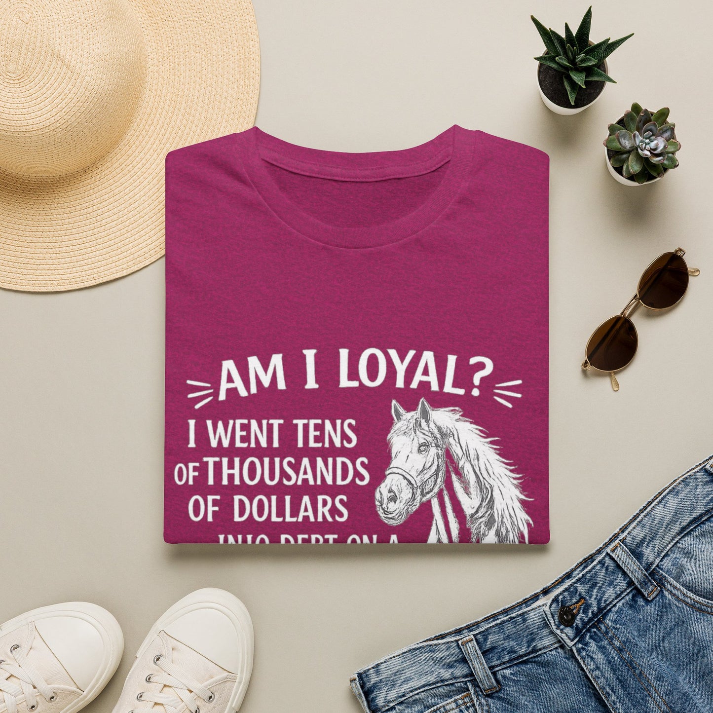 WeBeHorseGirls “Am I Loyal?” T-Shirt