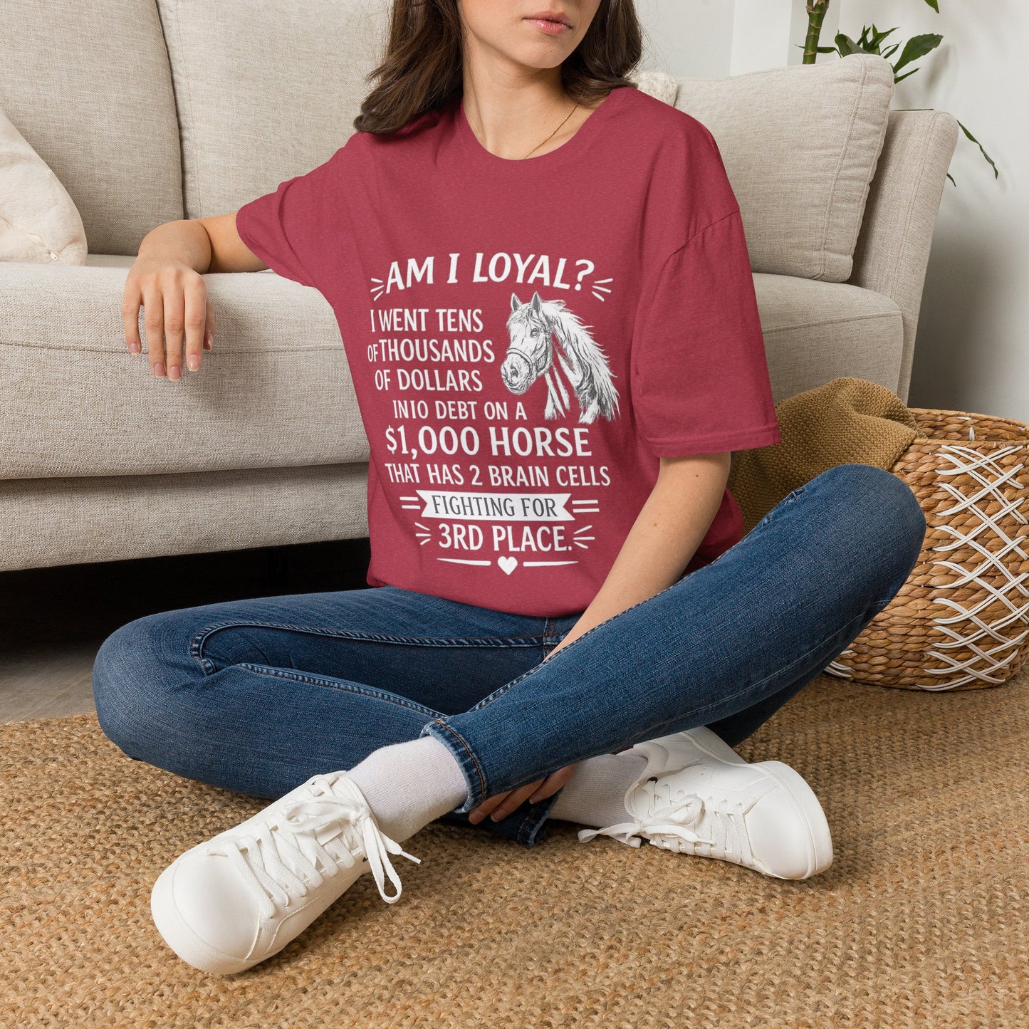 WeBeHorseGirls “Am I Loyal?” T-Shirt