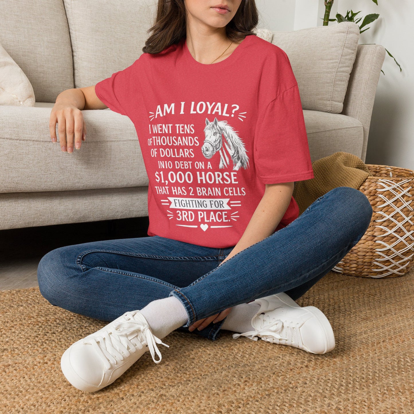 WeBeHorseGirls “Am I Loyal?” T-Shirt