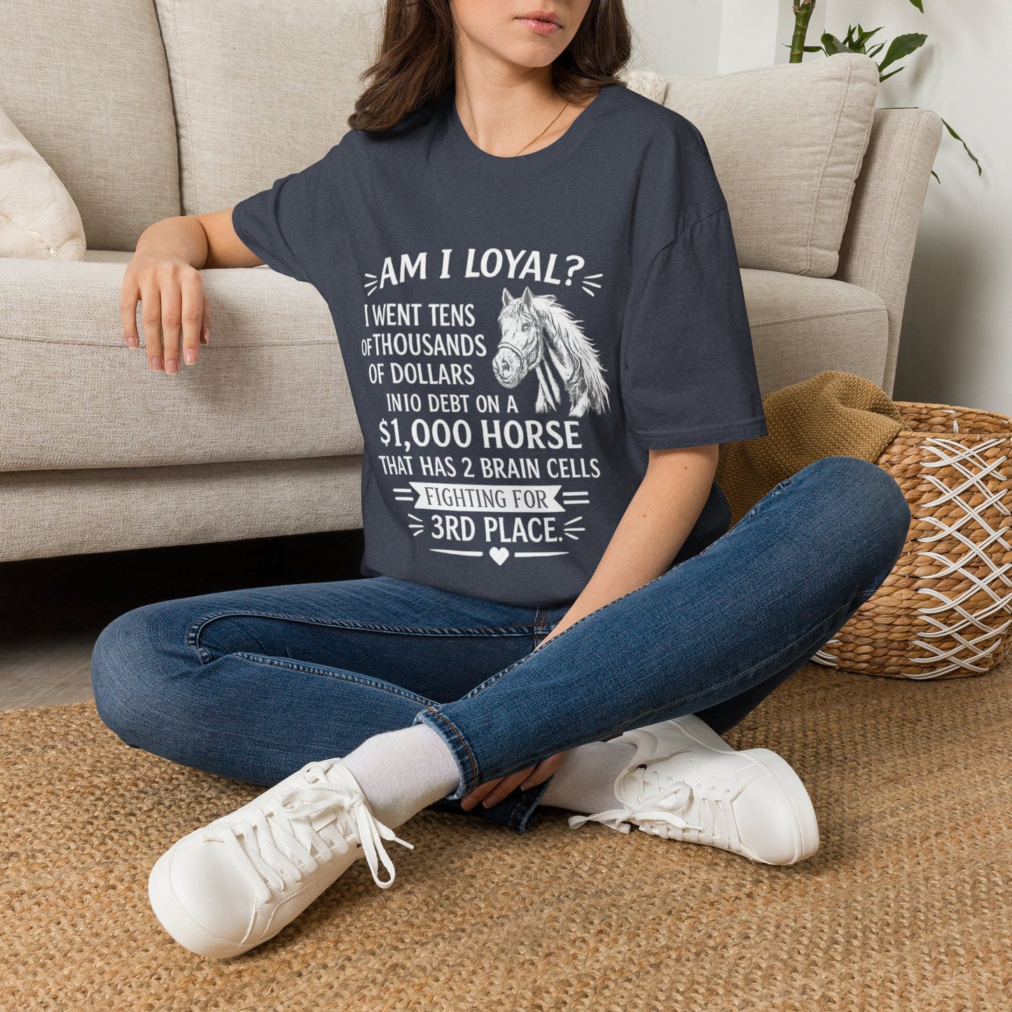 WeBeHorseGirls “Am I Loyal?” T-Shirt