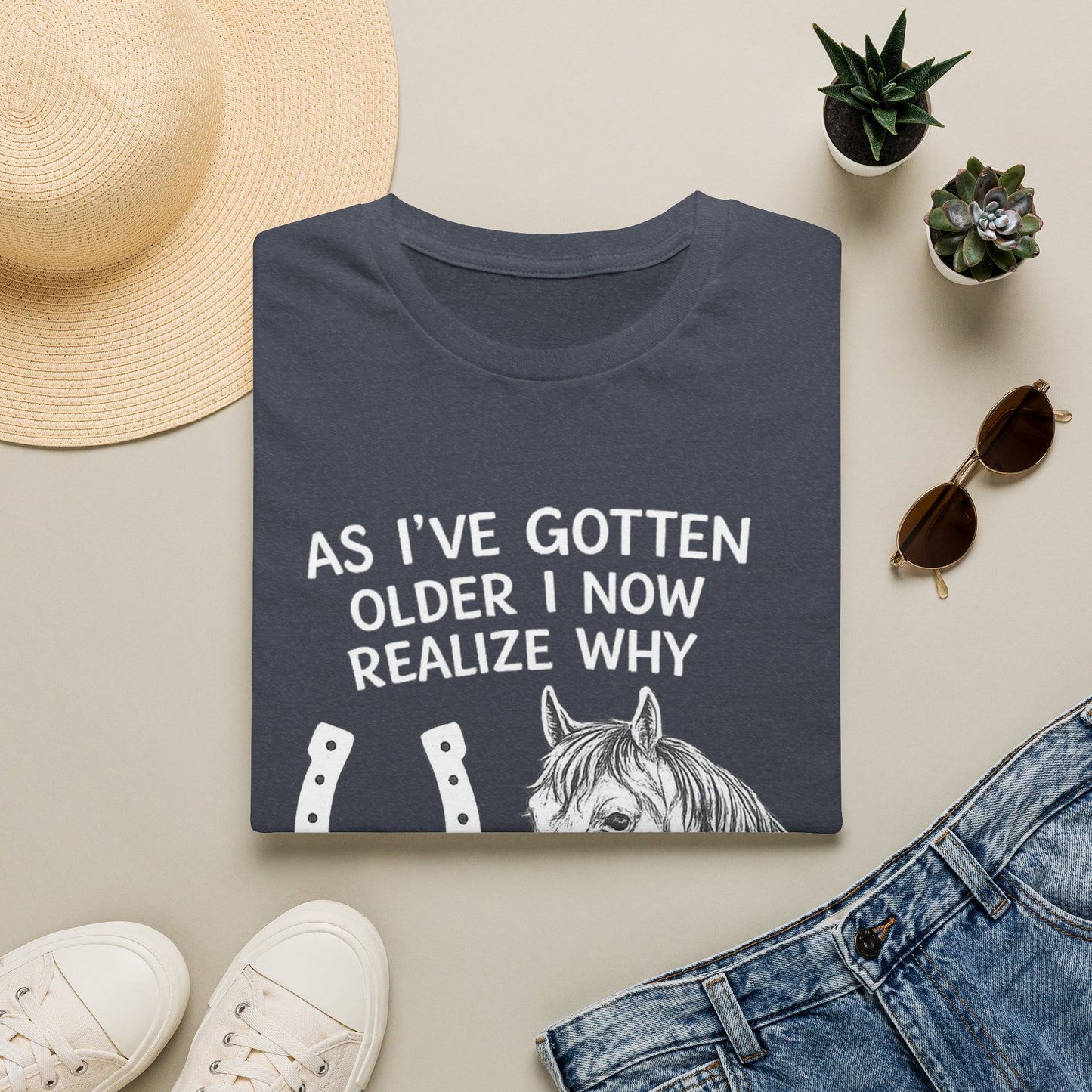WeBeHorseGirls Why Mares Just Pin Their Ears at Everyone T-Shirt