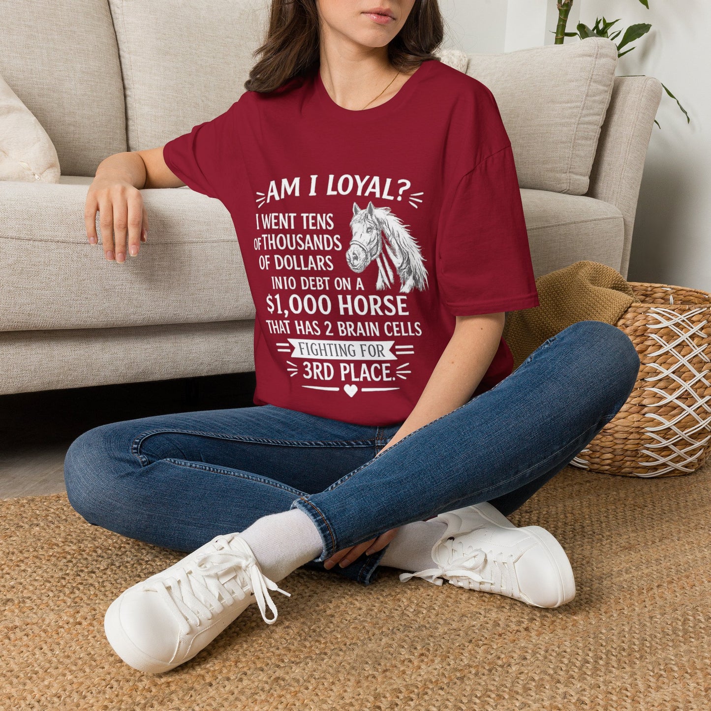 WeBeHorseGirls “Am I Loyal?” T-Shirt
