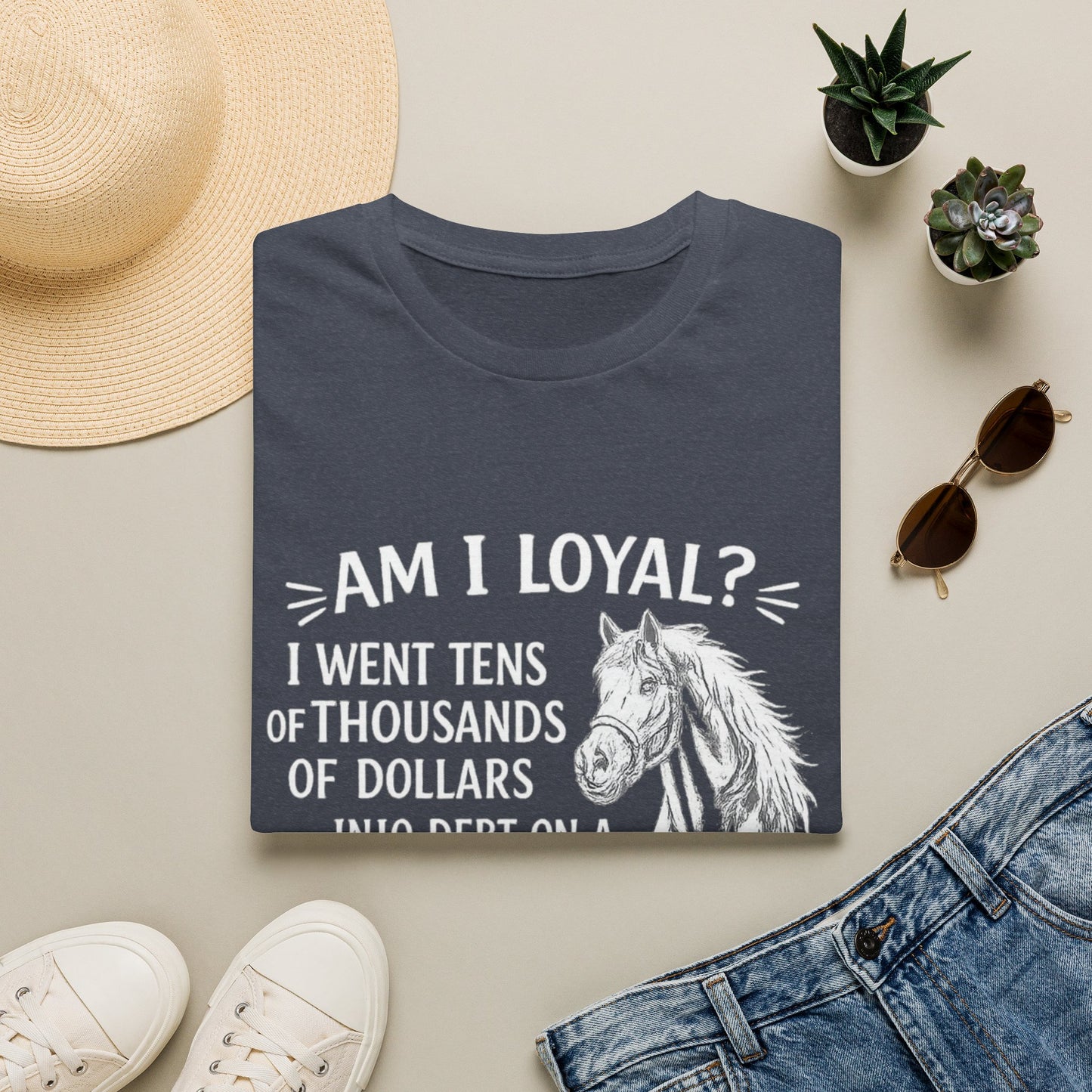 WeBeHorseGirls “Am I Loyal?” T-Shirt