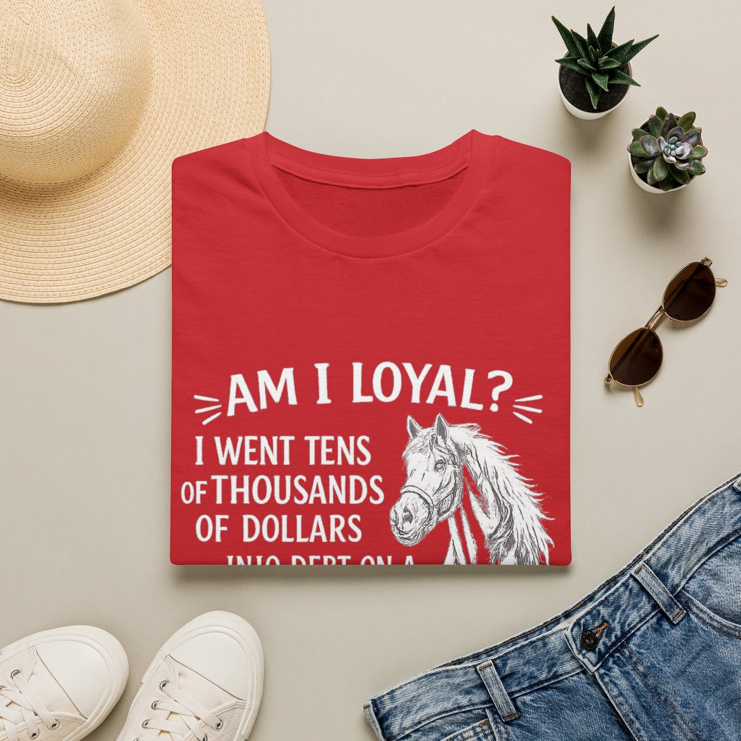 WeBeHorseGirls “Am I Loyal?” T-Shirt