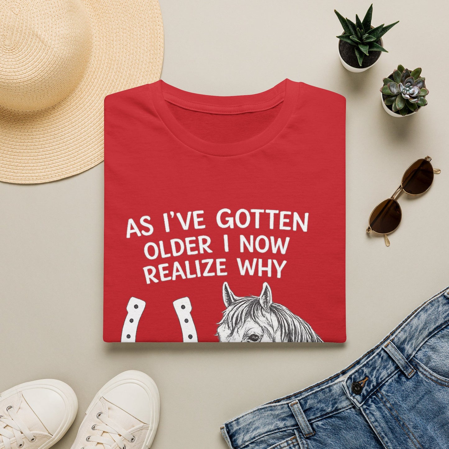 WeBeHorseGirls Why Mares Just Pin Their Ears at Everyone T-Shirt