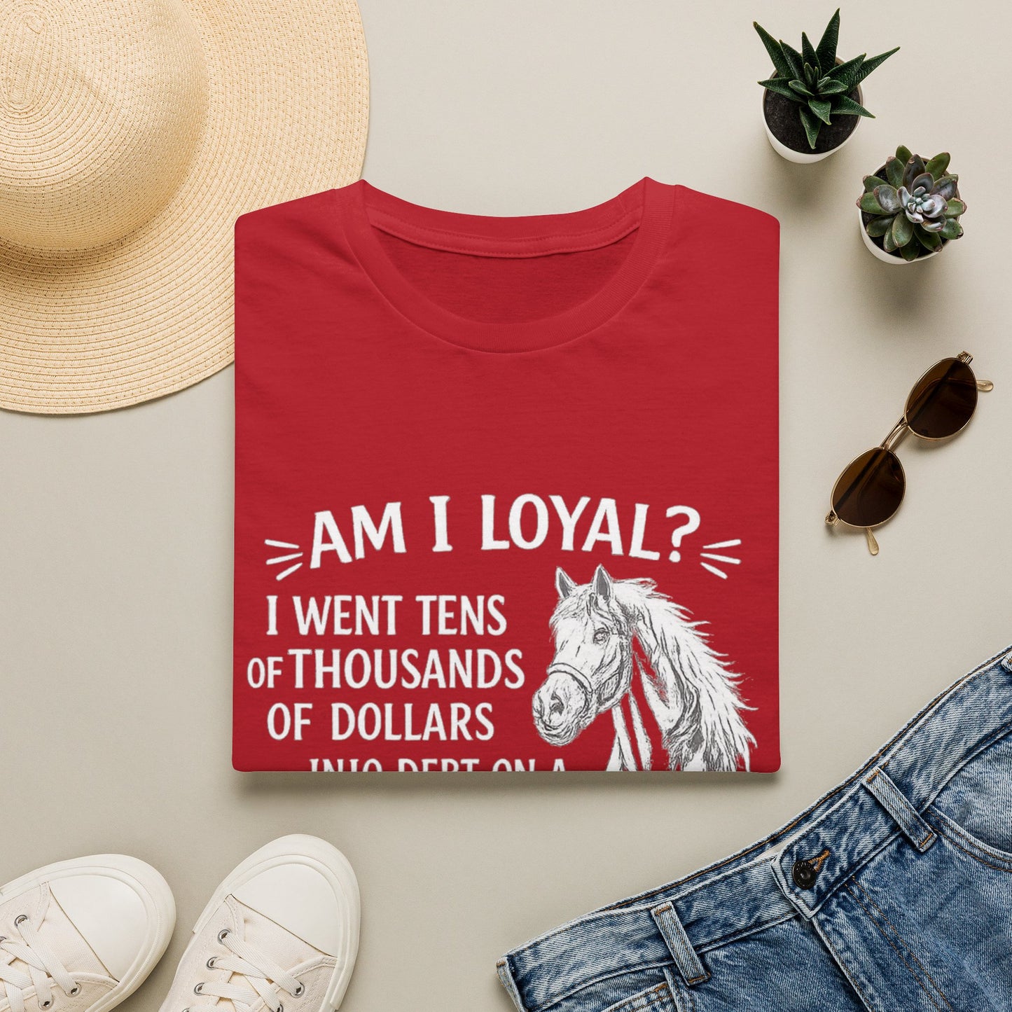 WeBeHorseGirls “Am I Loyal?” T-Shirt