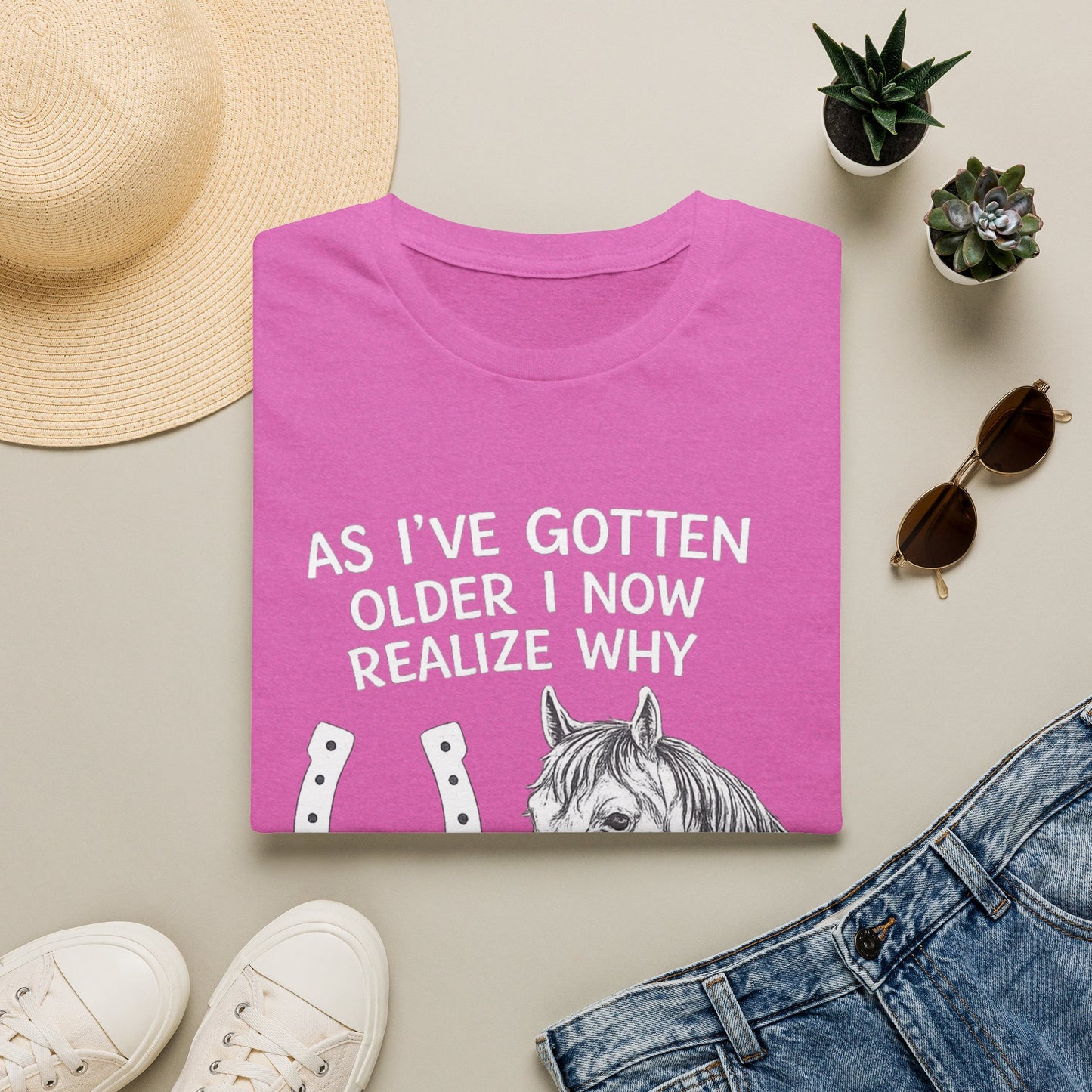 WeBeHorseGirls Why Mares Just Pin Their Ears at Everyone T-Shirt