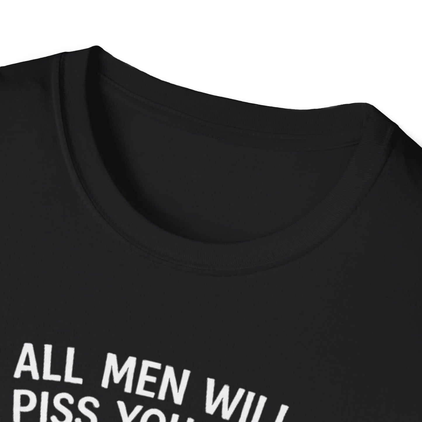WeBeHorseGirls All Men Will Piss You Off, but Some Will Piss You Off and Help You Stack Hay for Your Horses. Choose Wisely T-Shirt