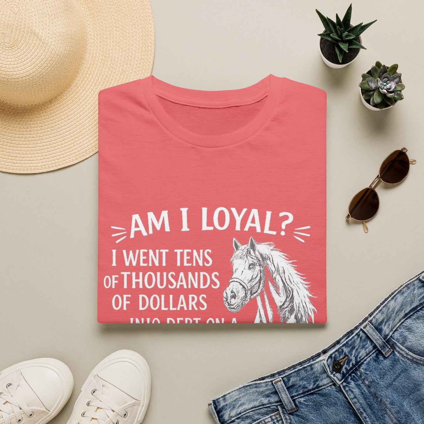 WeBeHorseGirls “Am I Loyal?” T-Shirt