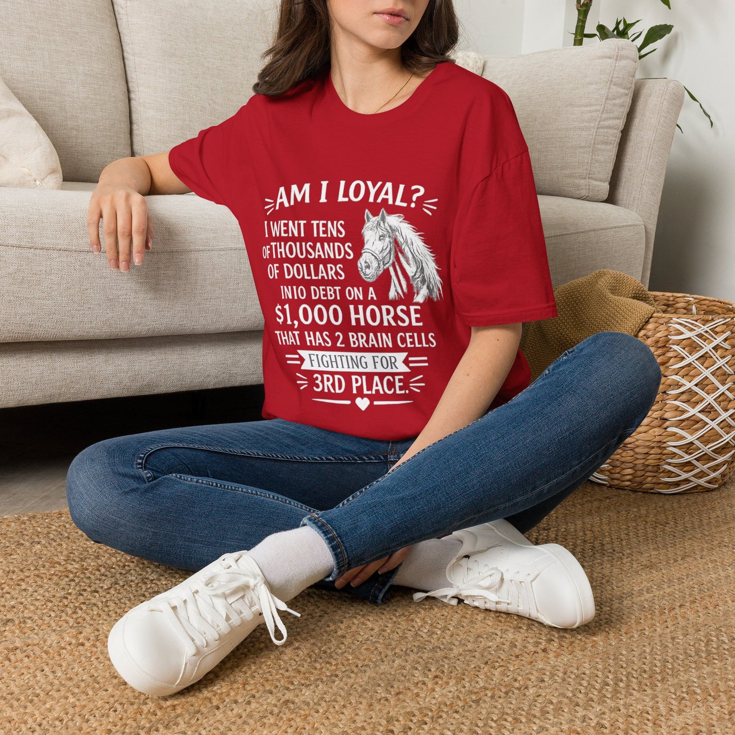 WeBeHorseGirls “Am I Loyal?” T-Shirt