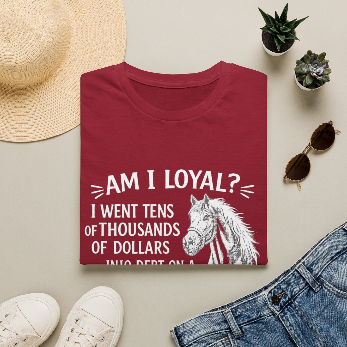 WeBeHorseGirls “Am I Loyal?” T-Shirt