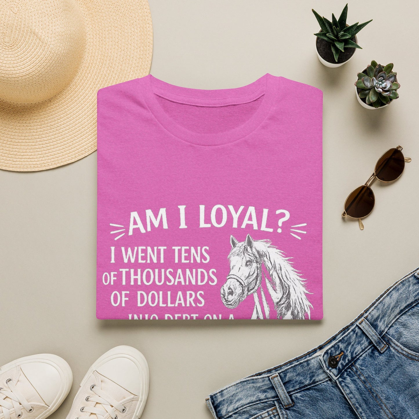 WeBeHorseGirls “Am I Loyal?” T-Shirt