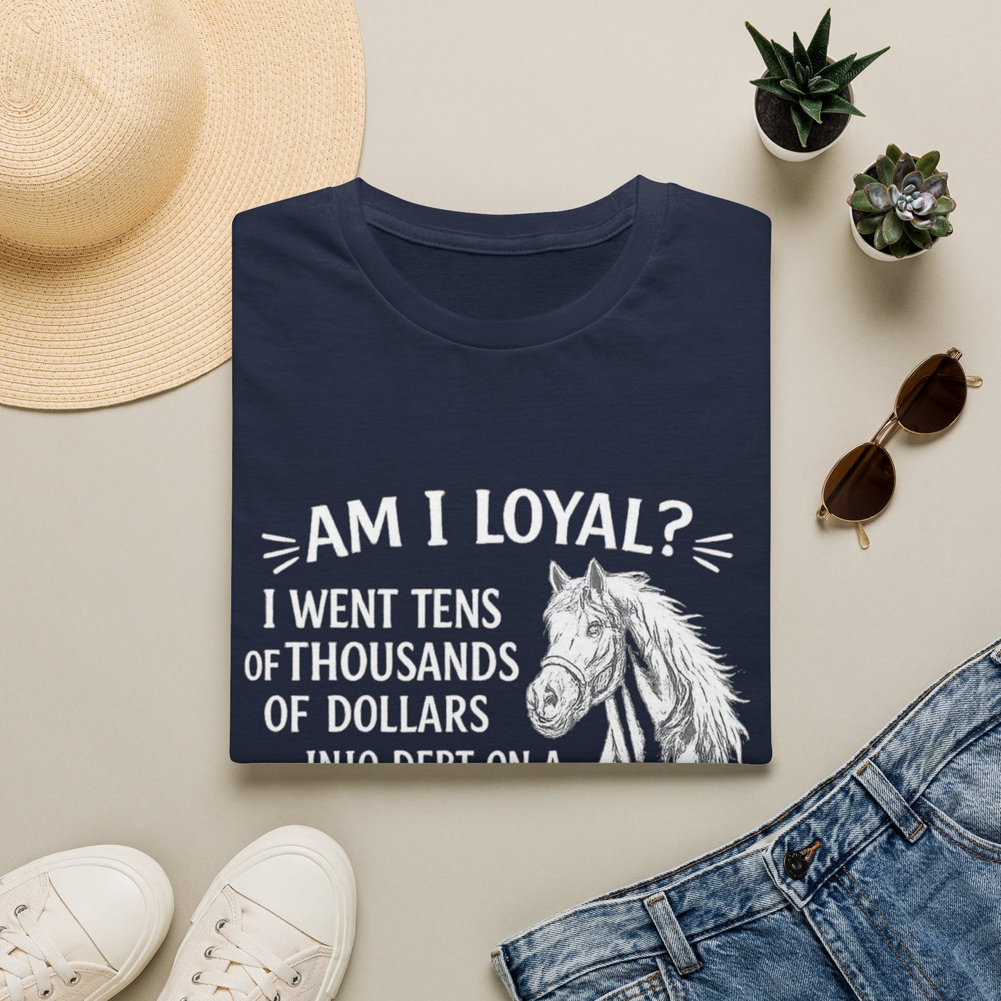WeBeHorseGirls “Am I Loyal?” T-Shirt