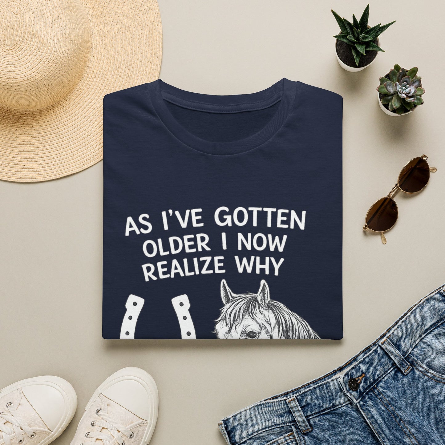 WeBeHorseGirls Why Mares Just Pin Their Ears at Everyone T-Shirt