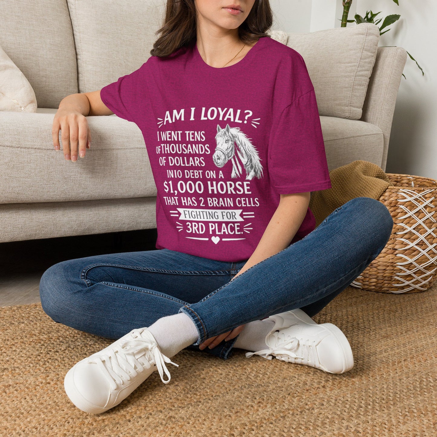 WeBeHorseGirls “Am I Loyal?” T-Shirt