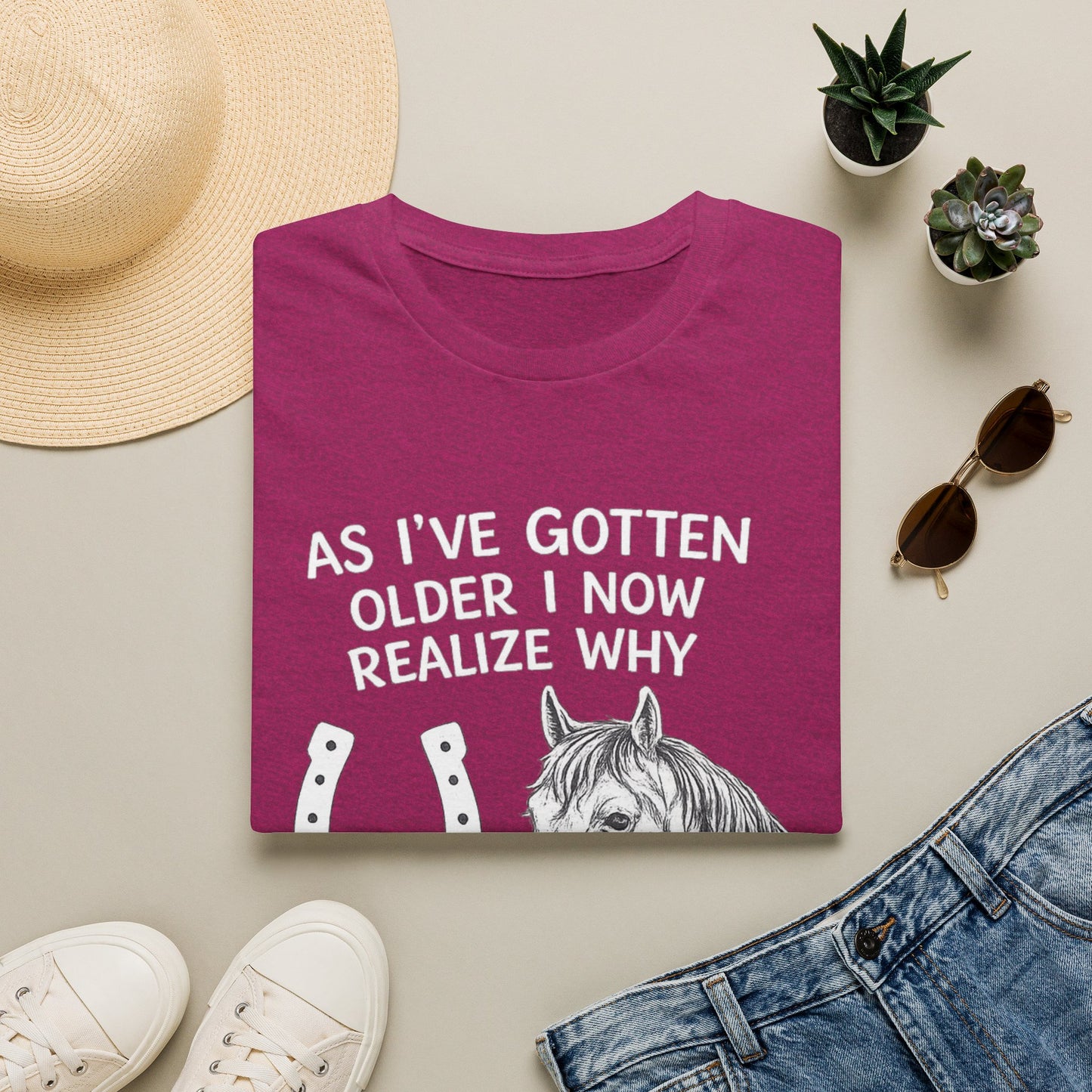 WeBeHorseGirls Why Mares Just Pin Their Ears at Everyone T-Shirt