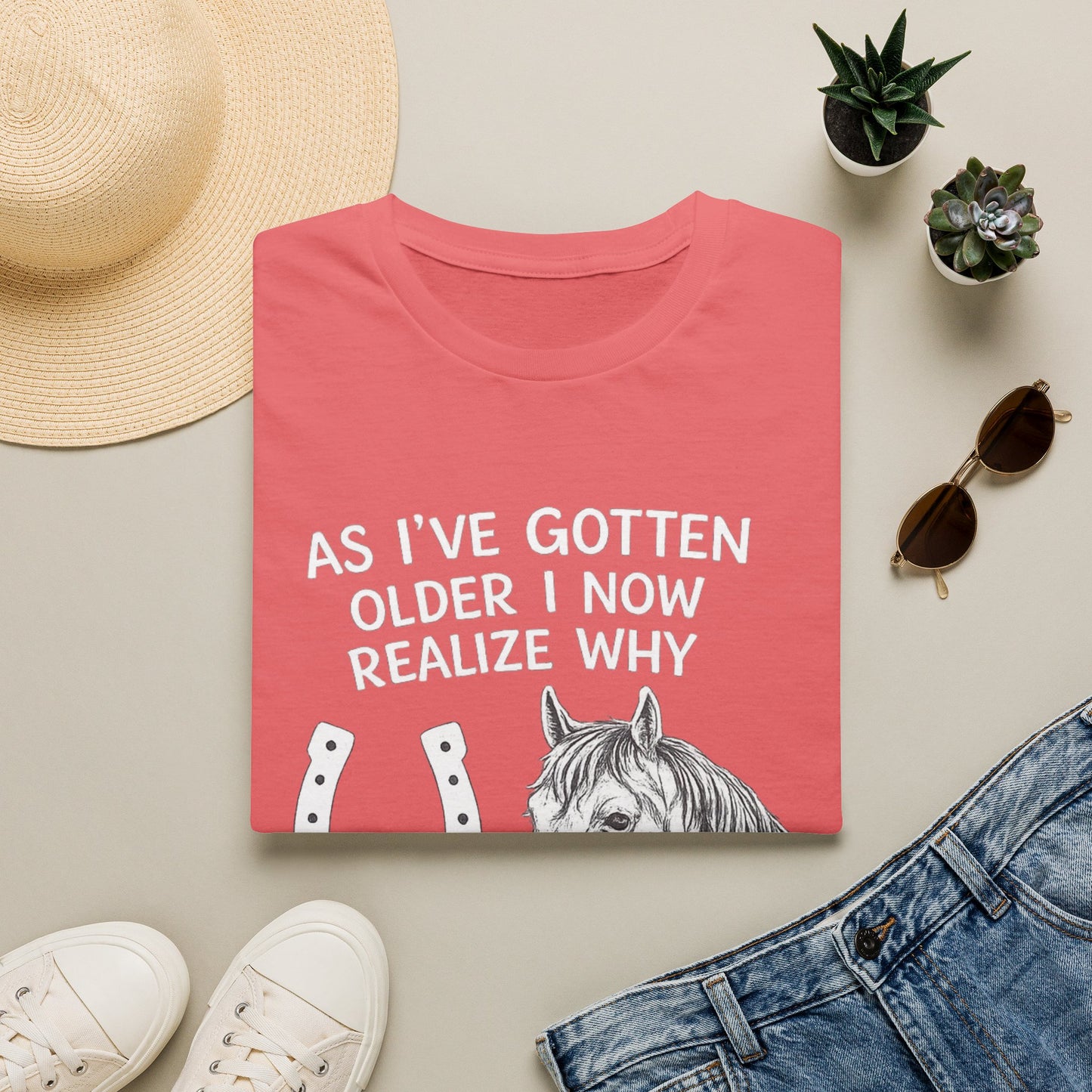 WeBeHorseGirls Why Mares Just Pin Their Ears at Everyone T-Shirt
