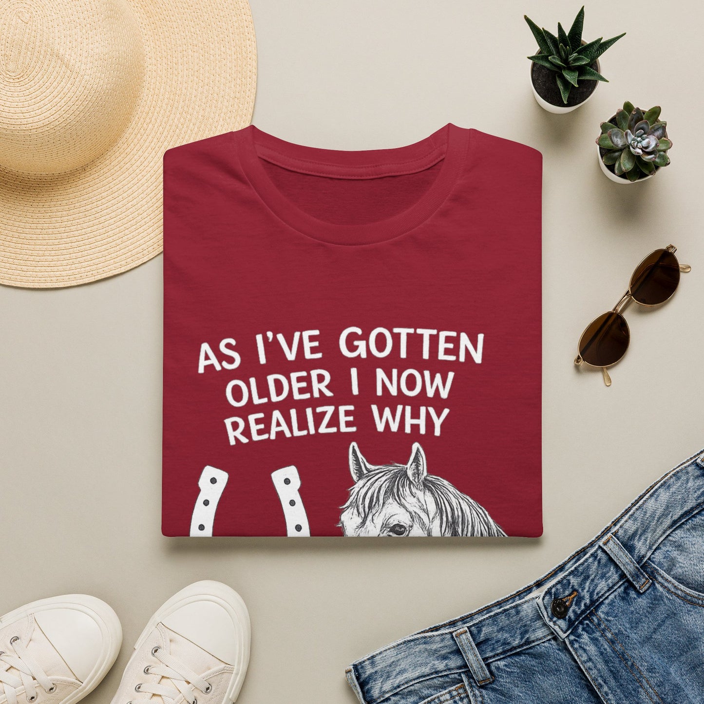 WeBeHorseGirls Why Mares Just Pin Their Ears at Everyone T-Shirt